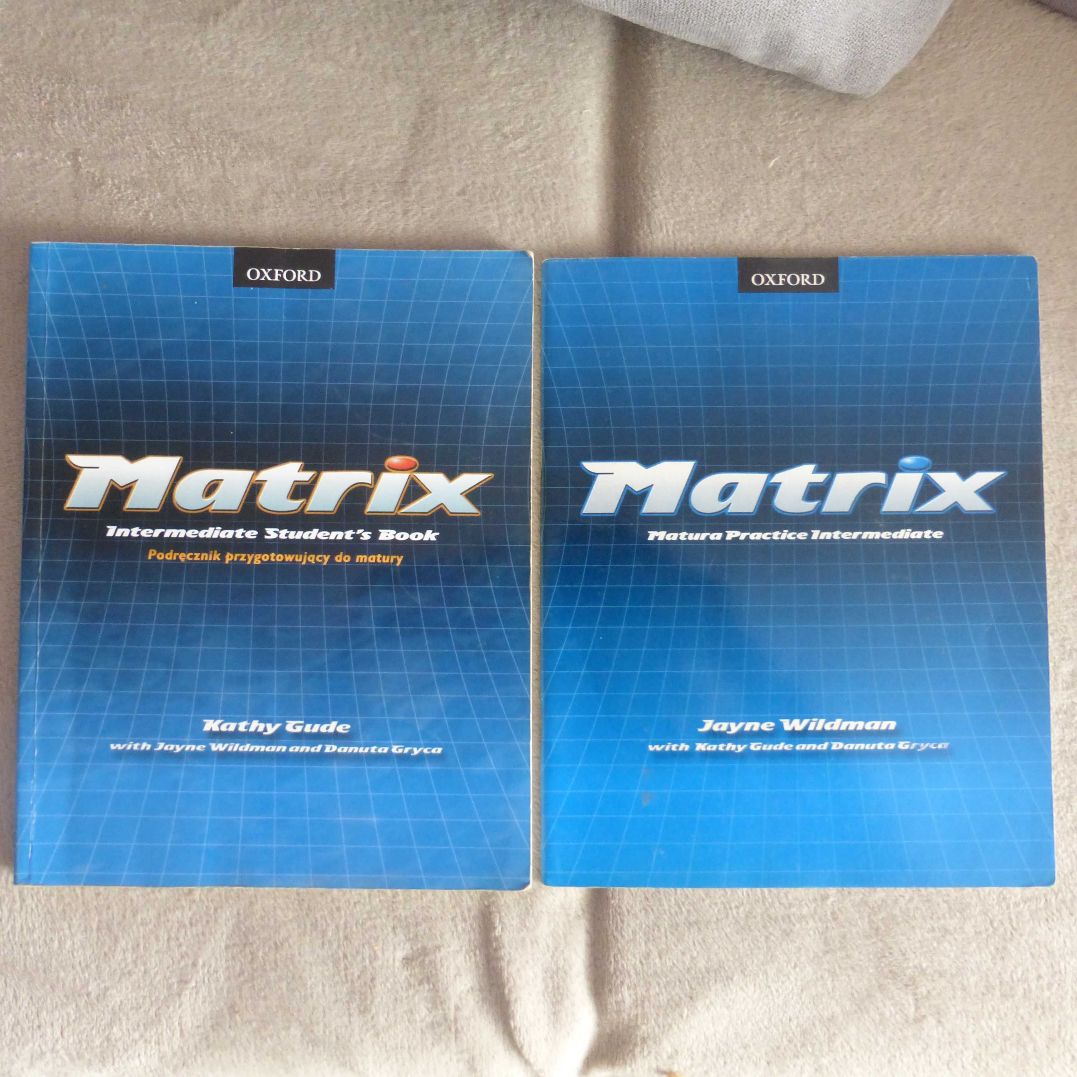 Matrix Podręcznik + ćwiczenia do matury Intermediate OXFORD
