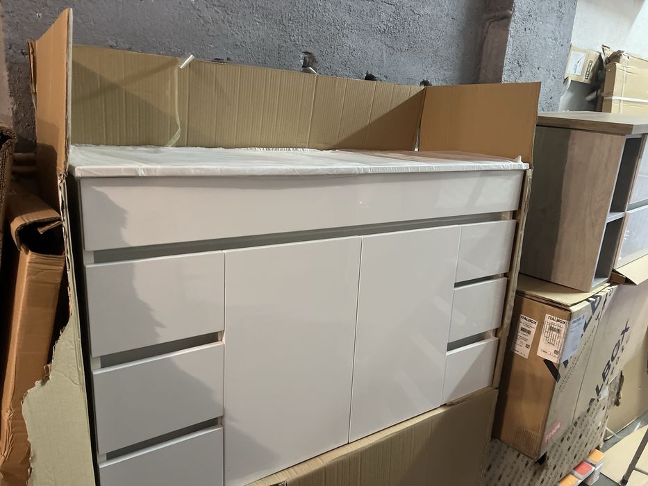 Movel casa Banho completo com Lavatorio 120x46