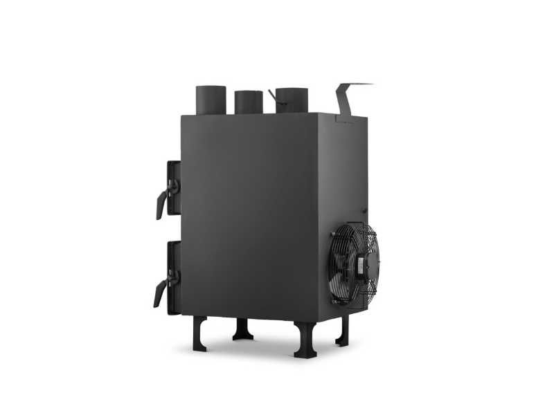 Piec nadmuchowy z nadmuchem dmuchawa HIGHER o mocy 20 kW ECODESIGN