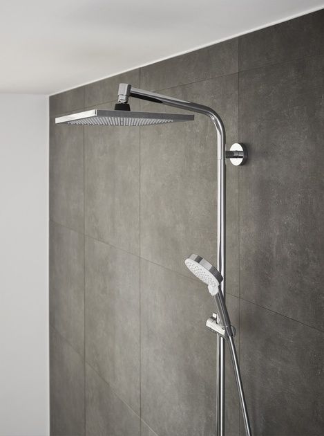 Якісна німецька душева система "hansgrohe Crometta E 240 Showerpipe"