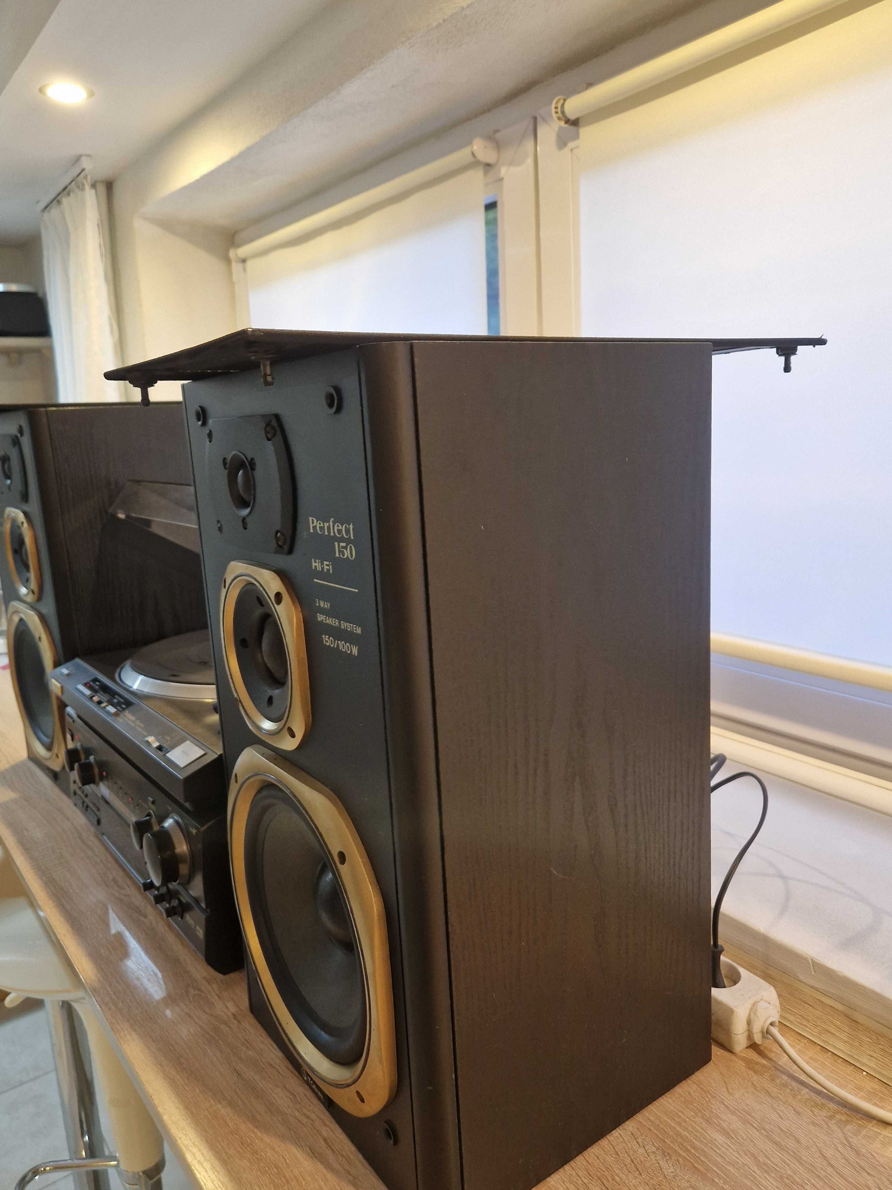 Zestaw  Technics SA DX940  SL QX300 Kolumny Tonsil
