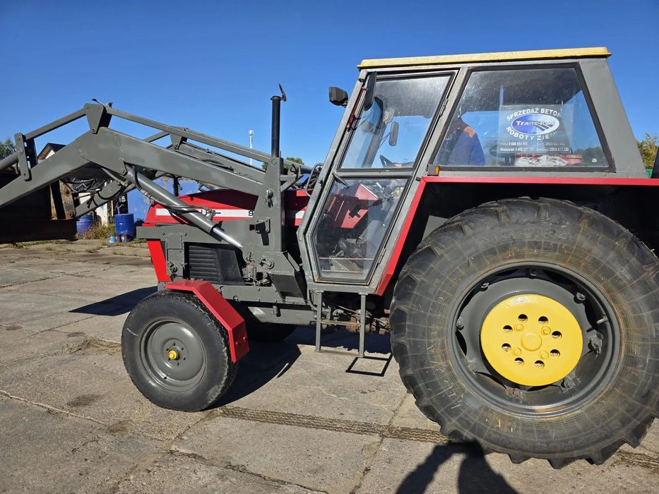 Ursus U912  Ciągnik z turem Ursus U 912/ 914