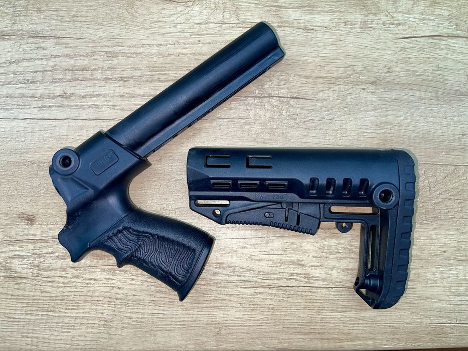 Пістолетне руківʼя, труба, приклад  на Mossberg 500/590, Maverick 88