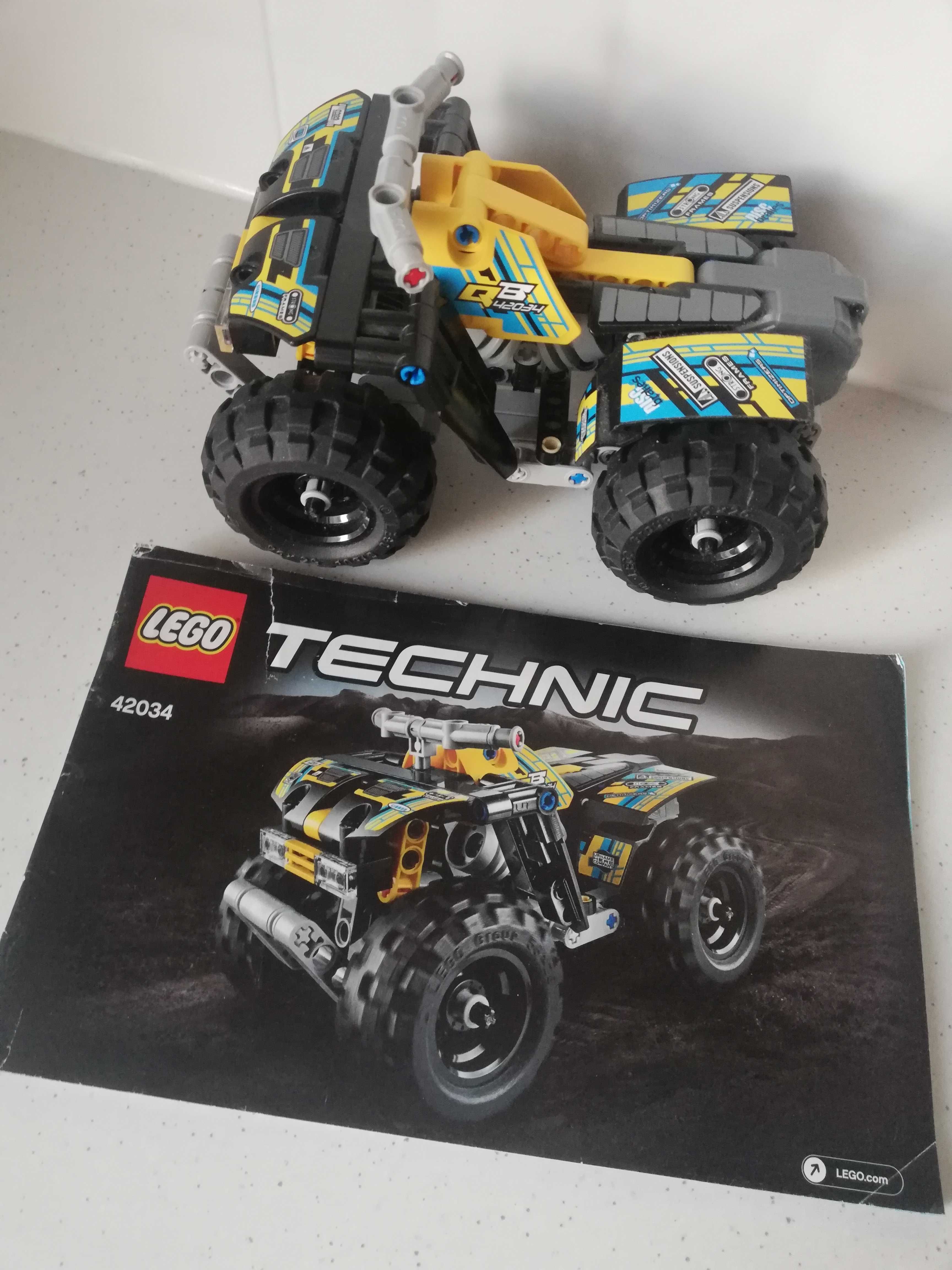 Lego Technic 42034 Quad z napędem i samolot