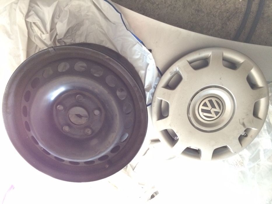 Jantes aço 15" Vw 4un