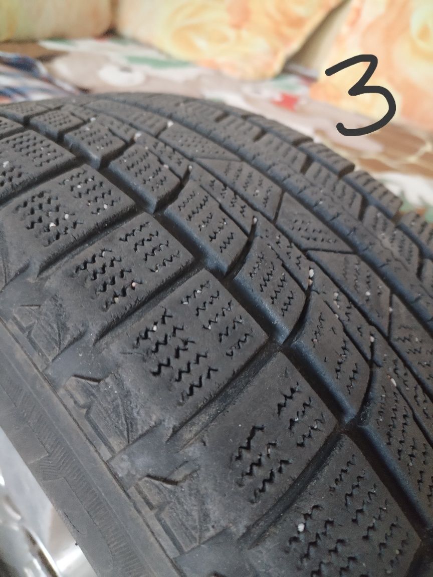Комплект б/у шин с дисками 205/60R16(зима)