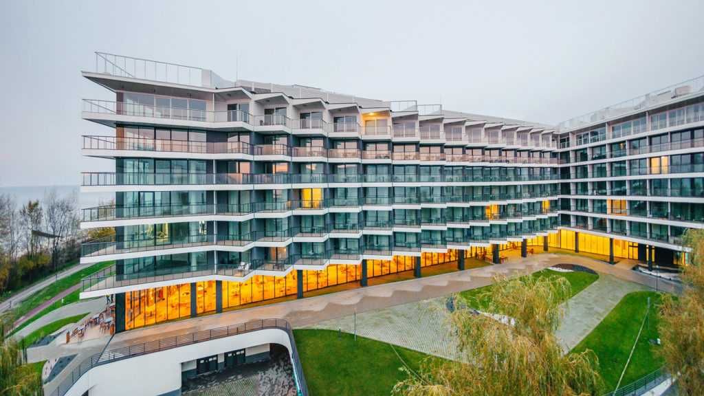 NOWY Hotel Seaside Apartament Kołobrzeg - SPA, Basen, Jacuzzi, ścianka