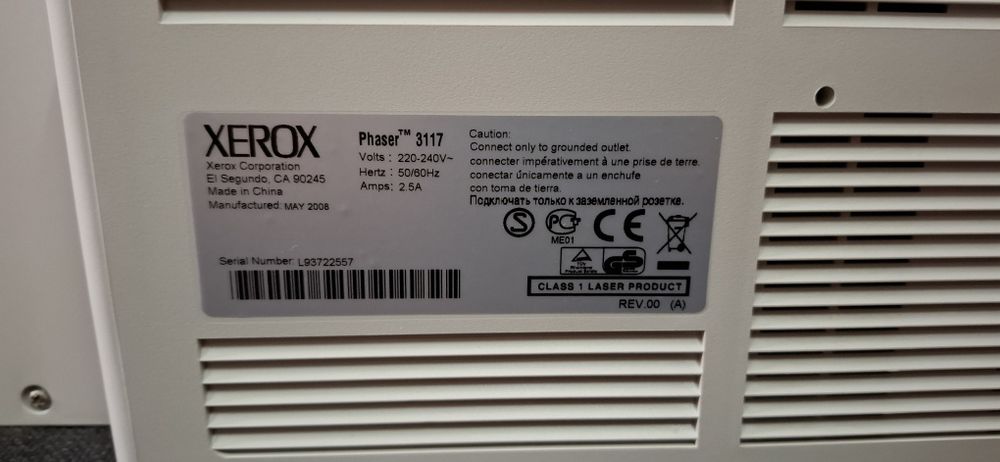 Принтер Xerox 3117