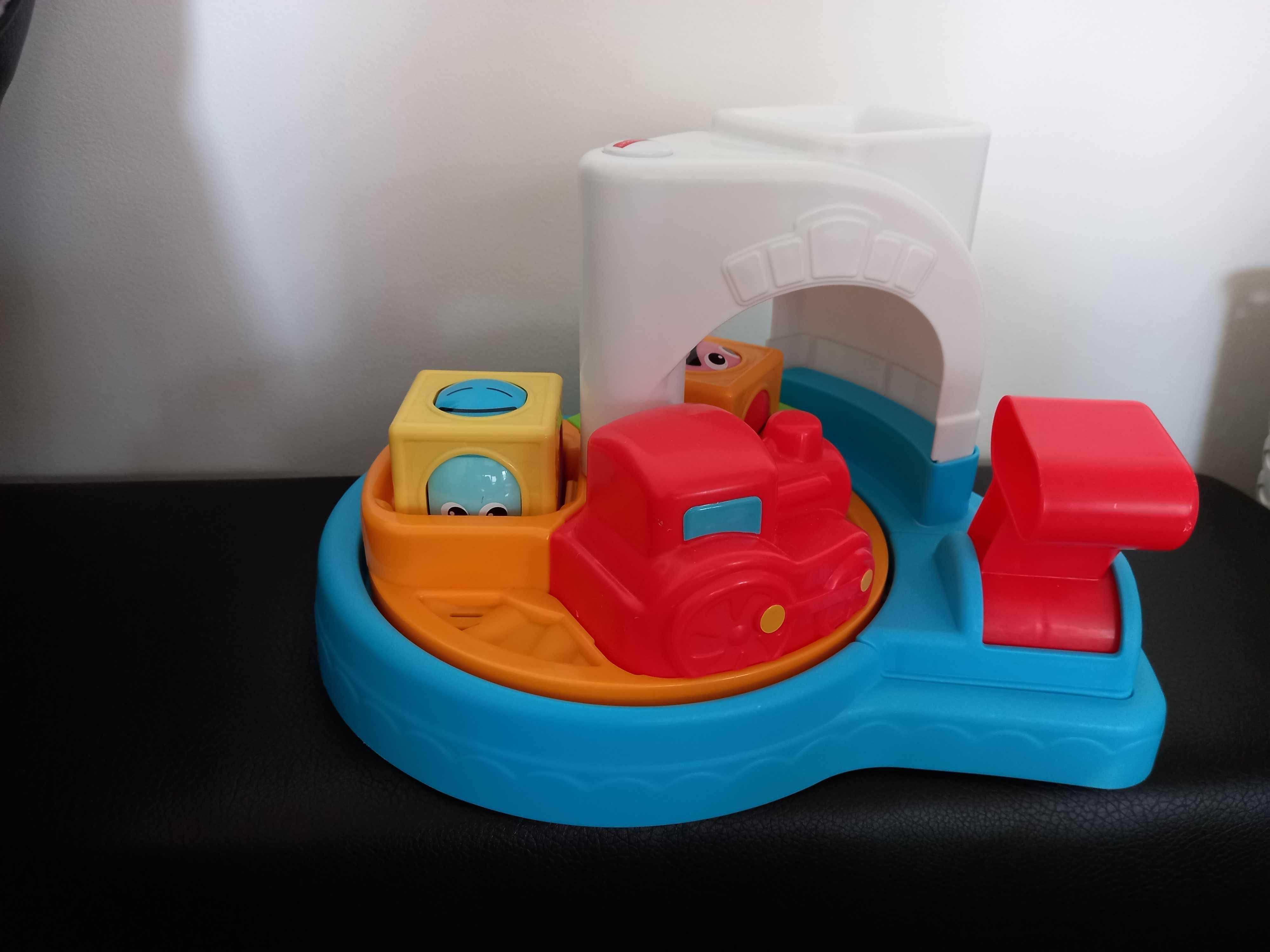 Kolejowe miasteczko Fisher Price + GRATIS UKŁADANKA