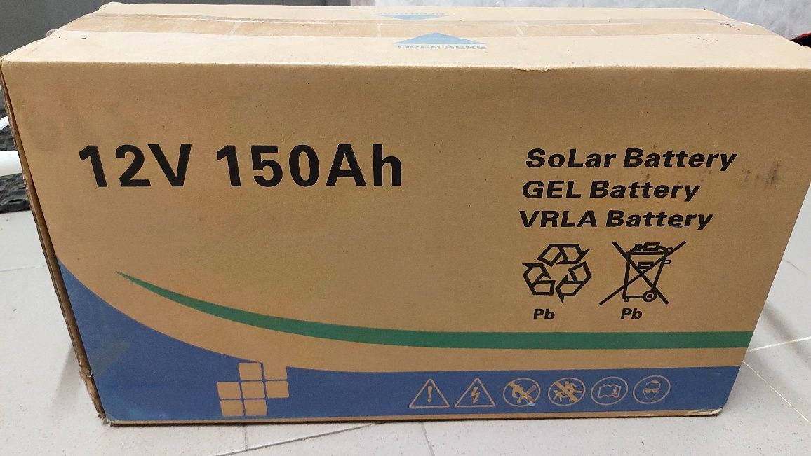 Акумулятори гелеві 150Ah 12V