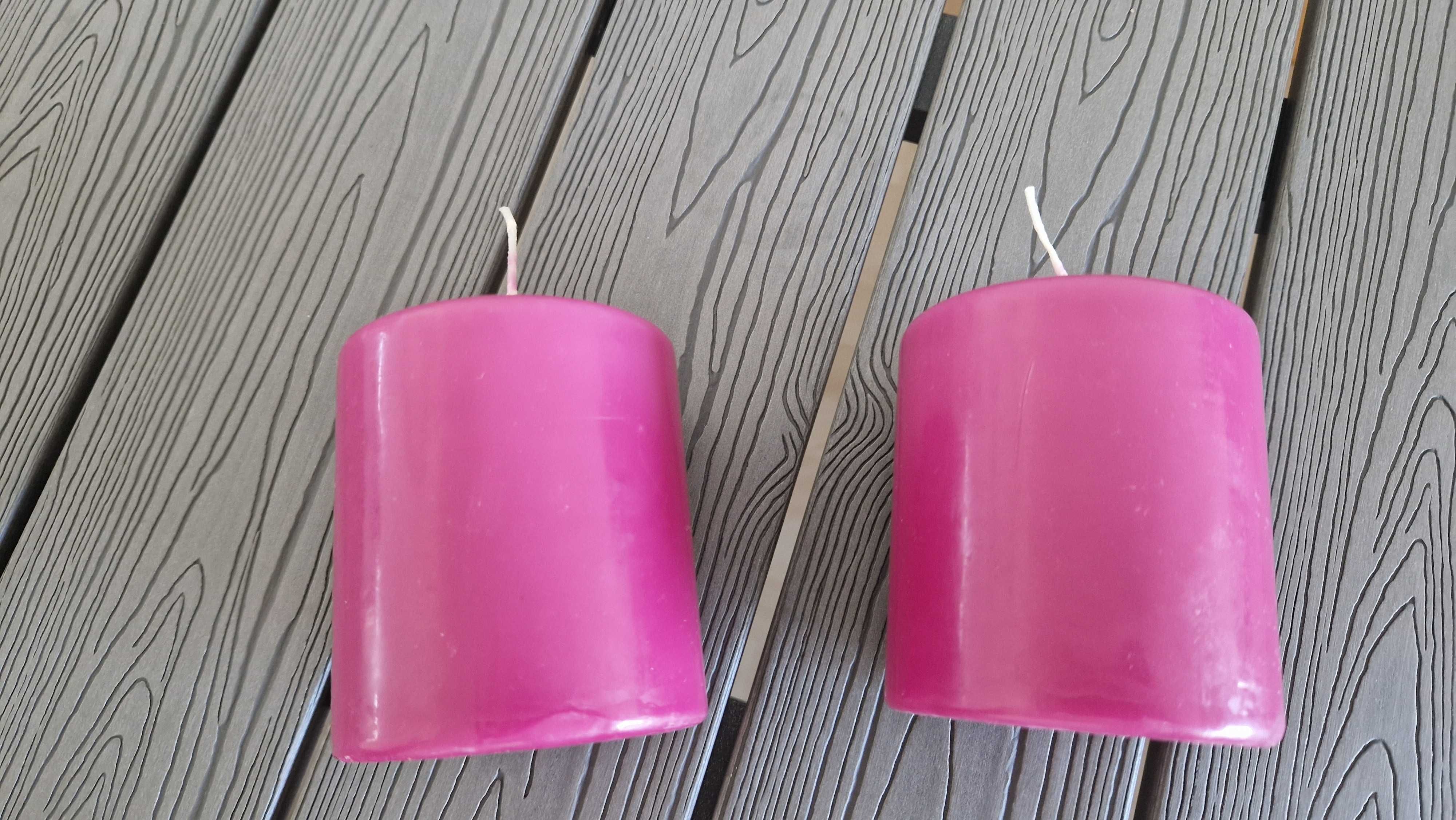 Conjunto 2 velas lilás