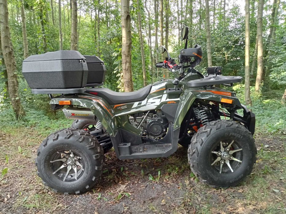 Quad ASIX FOURCRAFT ULTRA 250 Praktycznie nowy, na gwarancji !