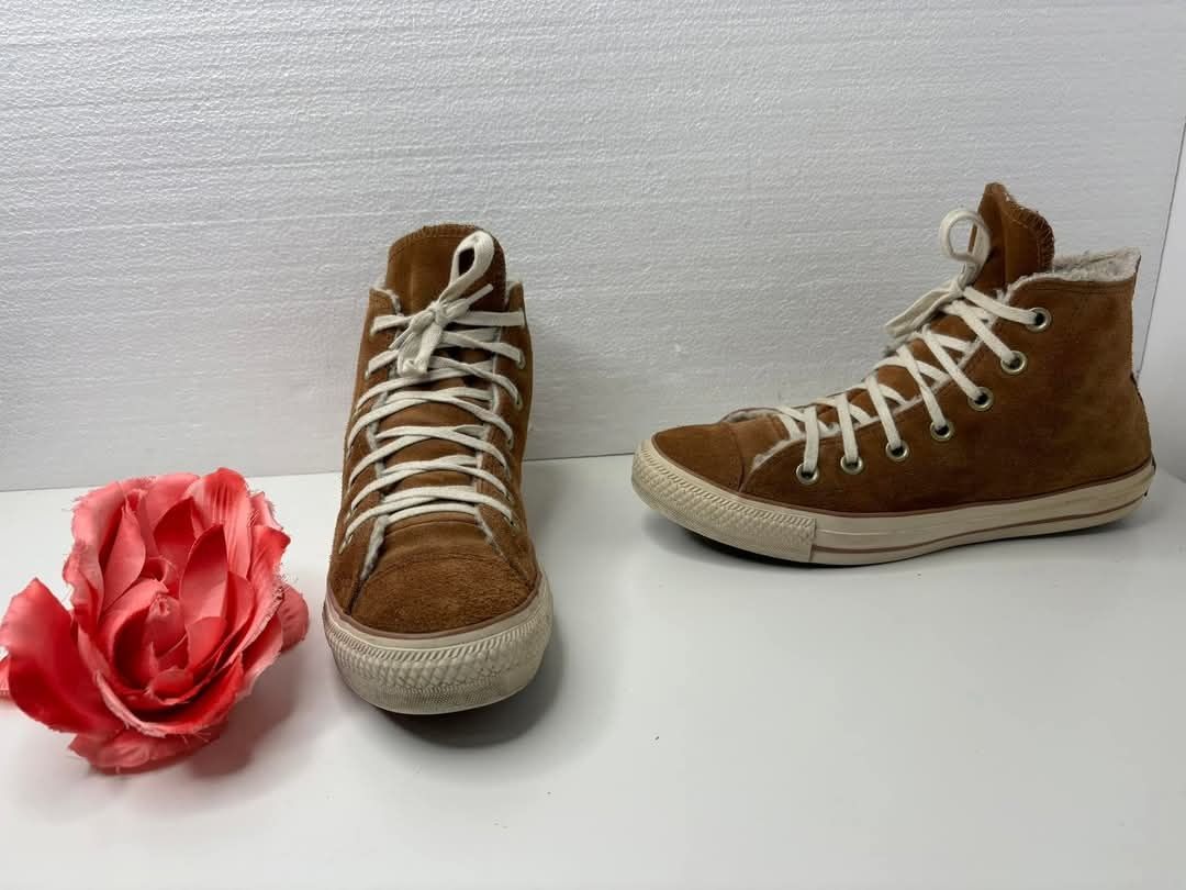 Converse Trampki wysokie skórzane ocieplane Rozmiar 39