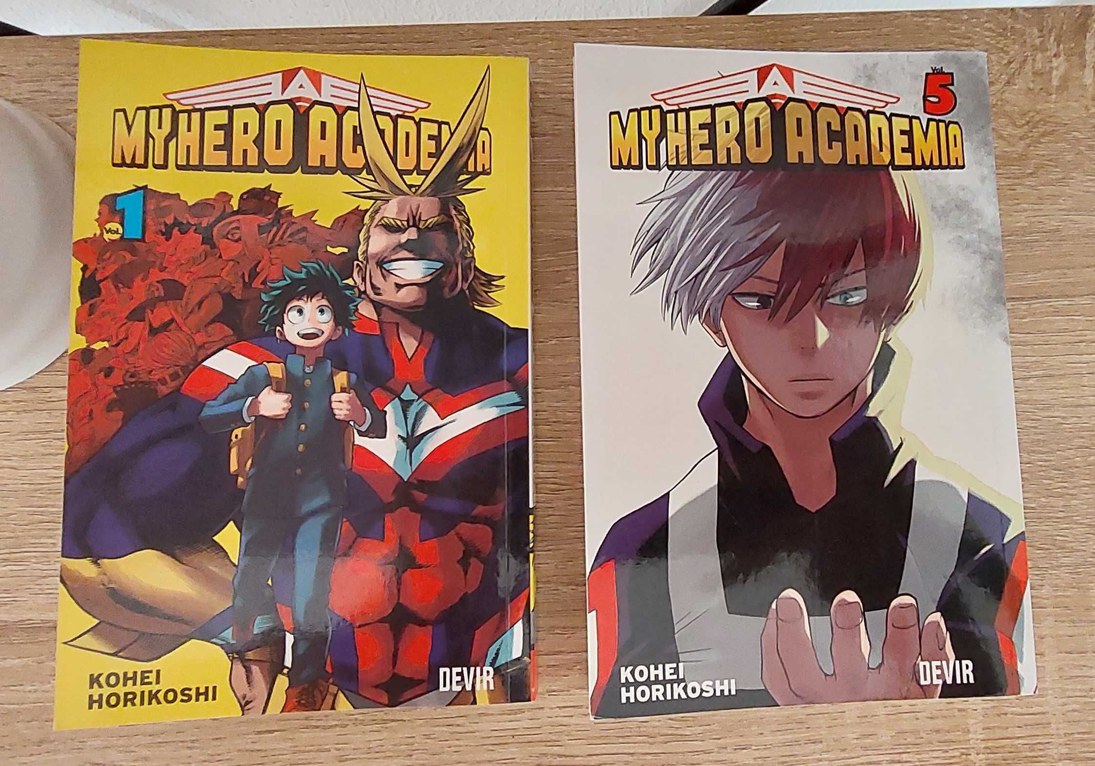 My hero academia (vol. 1 e 5)