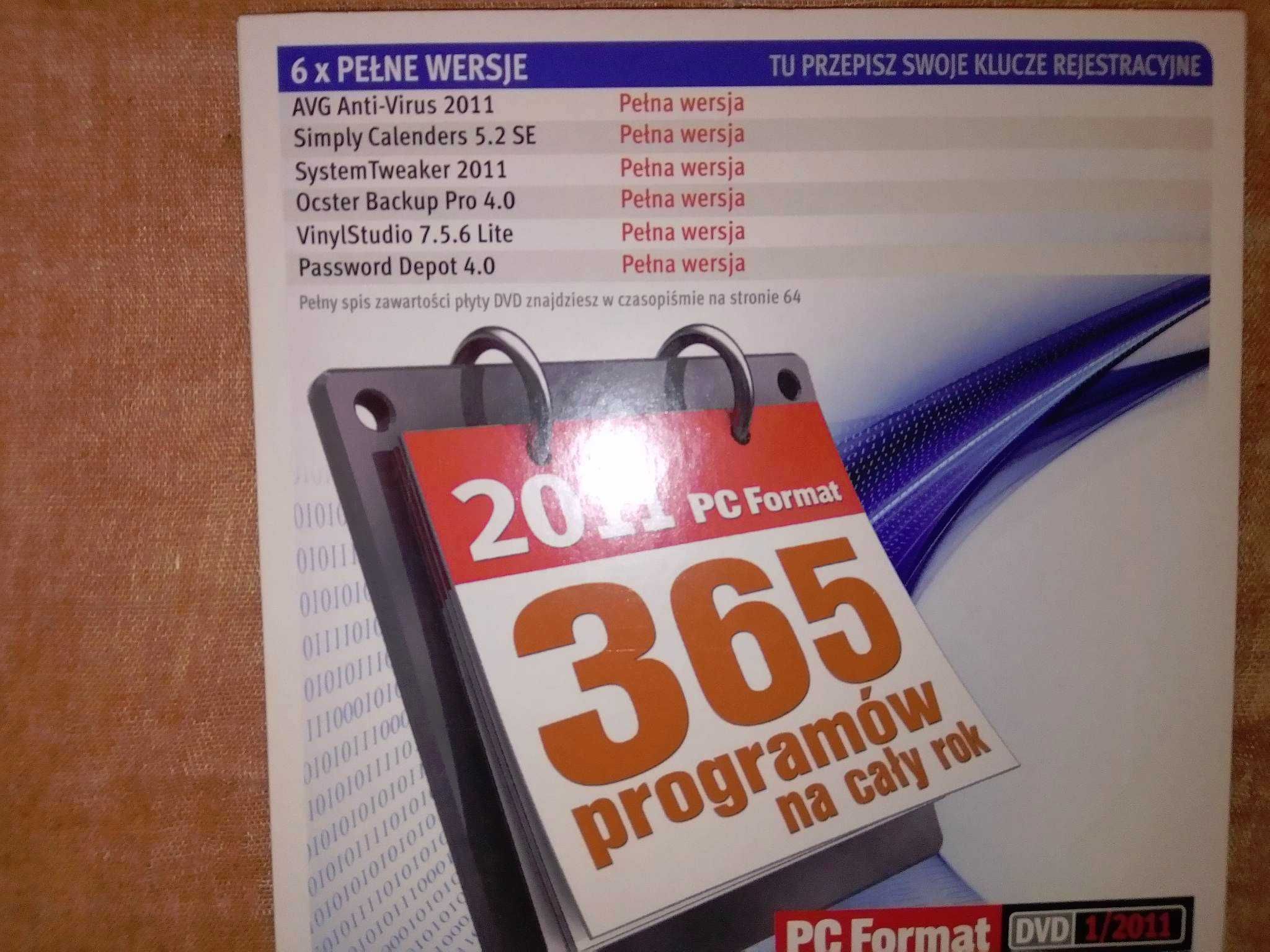 PC Format 1 2011 styczeń (125) Gazeta + płyta CD Czasopismo