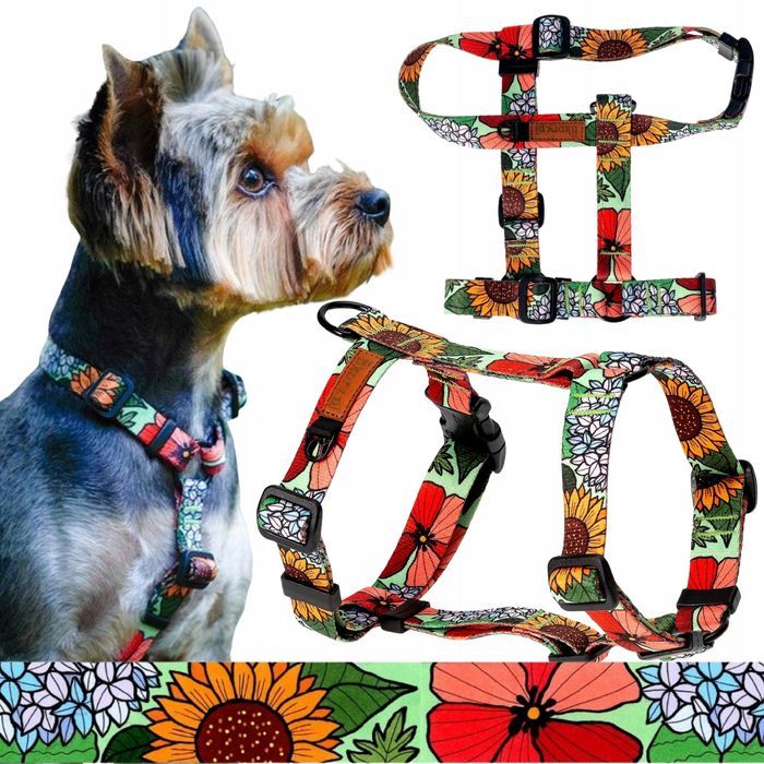 bezpieczne szelki guard dla małego psa szczeniaka york szpic s 15 mm