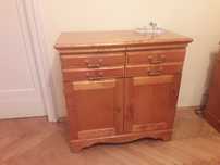 Ars Mebel komoda Windsor pełne drewno brzoza stylowe