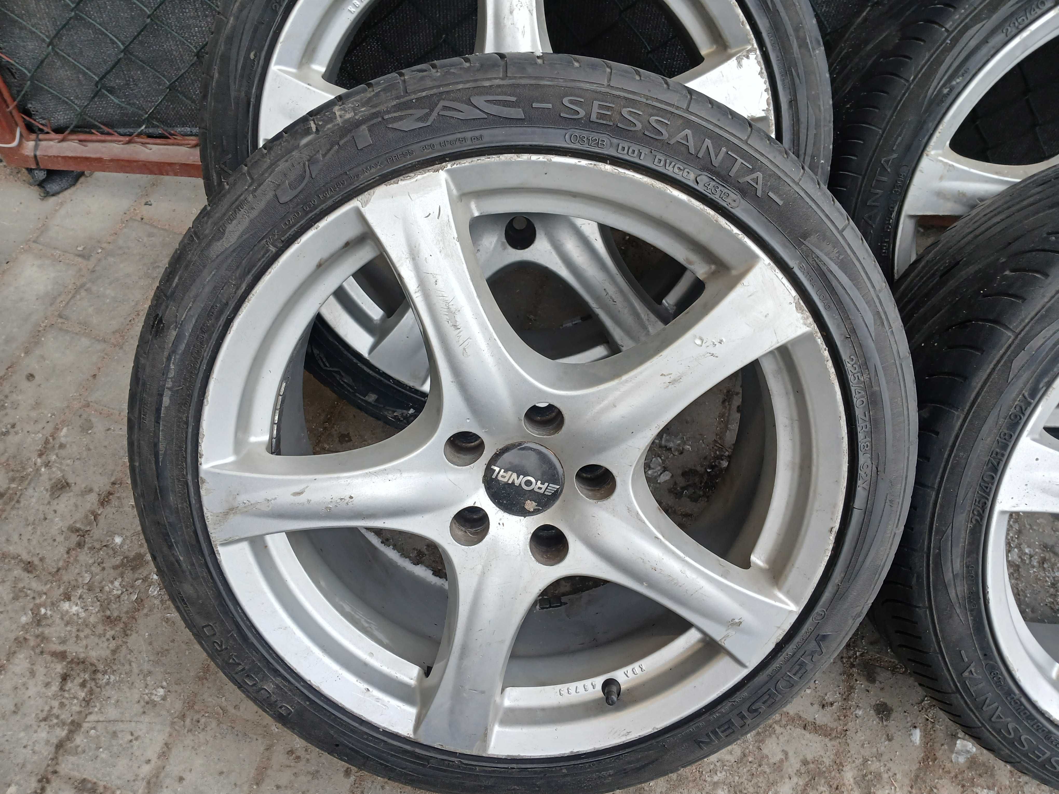 4x felgi 18 5x112 Audi A3 A4 A6 Vw Golf Passat Seat Skoda Superb Octav