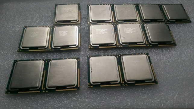 Процесори Intel  E5-1620v3, E5520, W3520, W3565