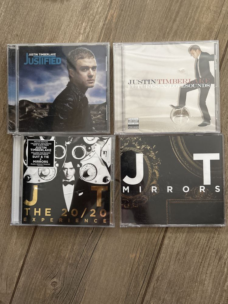 Justin Timberlake 4 płyty CD oryginalne stan bdb cena za komplet