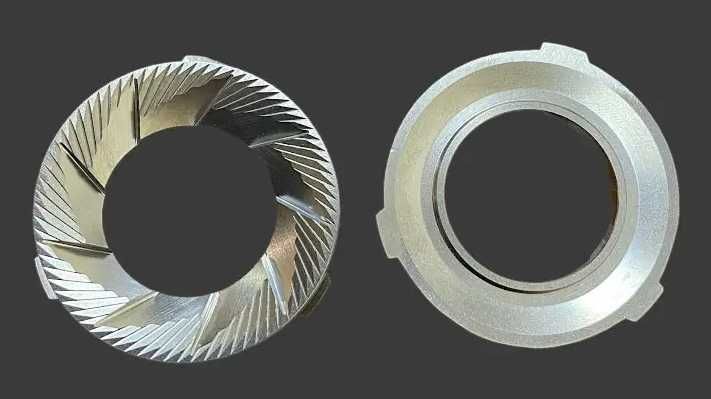 Комплект жорнів (пара) Saeco Philips (заміна керамічним)