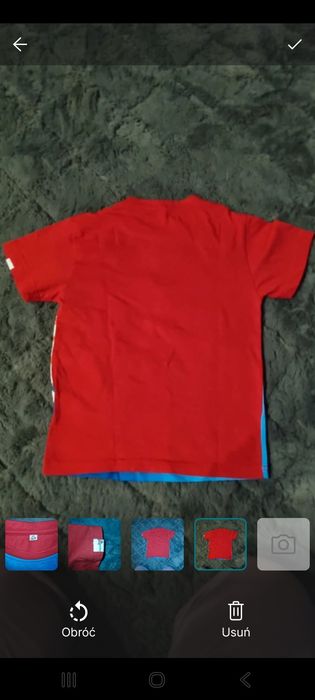 Koszulka chłopięca z nadrukiem Zygzaka McQueena z filmu "Auta".