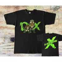 T-shirt Coleção WWE D Generation X (Wrestling) Tam. 9/13 ou S (Nova)
