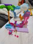 Polly Pocket myjnia flamingowa