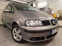 Seat Alhambra 1.8 turbo z 6 letnim gazem 7 foteli bardzo zadbana