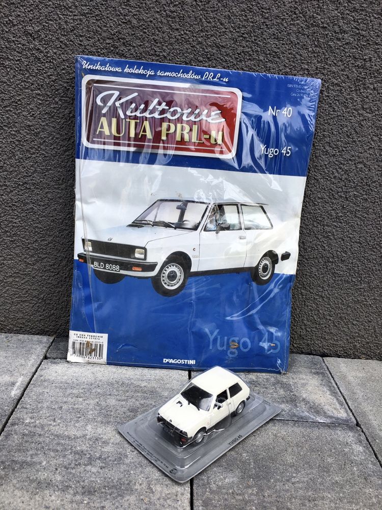 Kolekcjonerski YUGO 45-auta PRL,model,autka,kolekcja,zabytek
