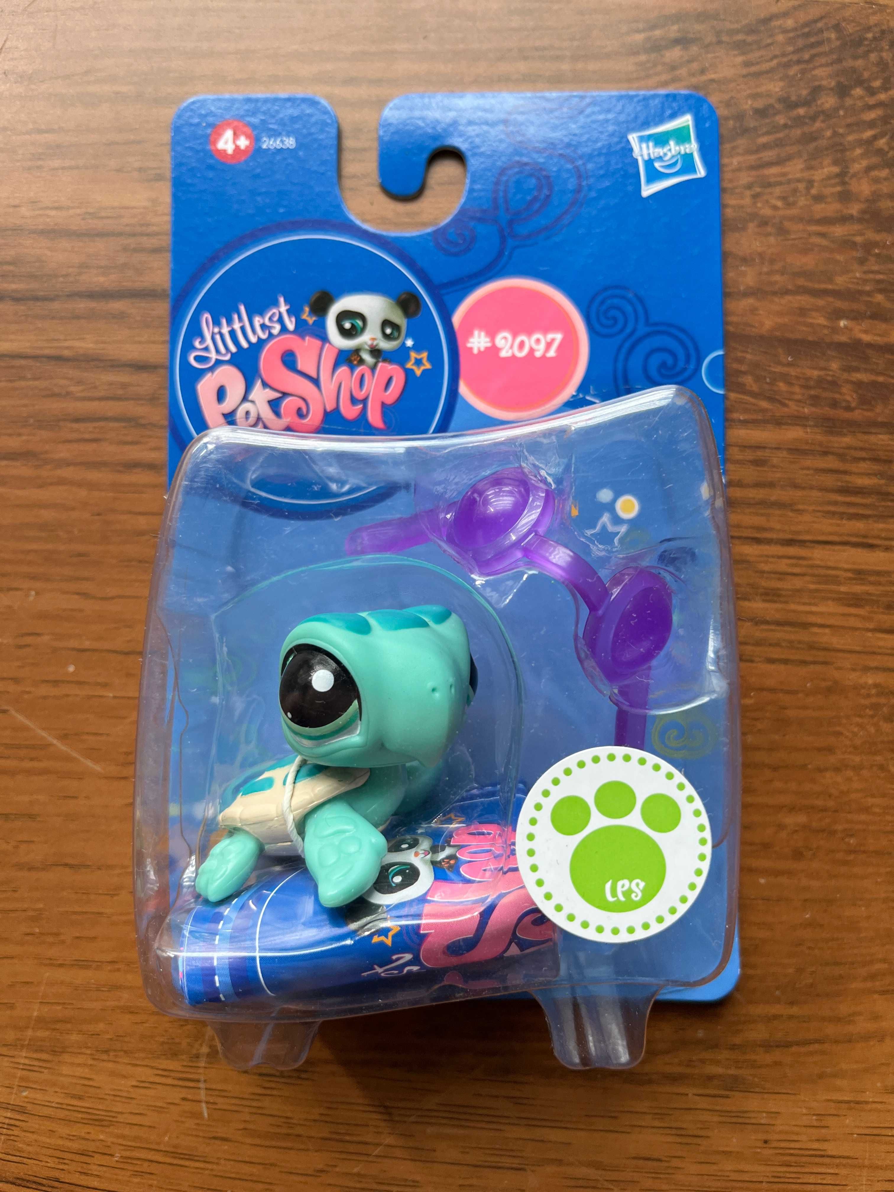 Littlest Pet Shop LPS ŻÓŁW MORSKI #2097 nowy zestaw