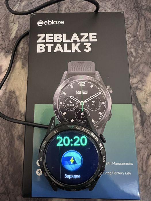 Часы ZEBLAZE btalk 3, с зарядкой На запчасти!