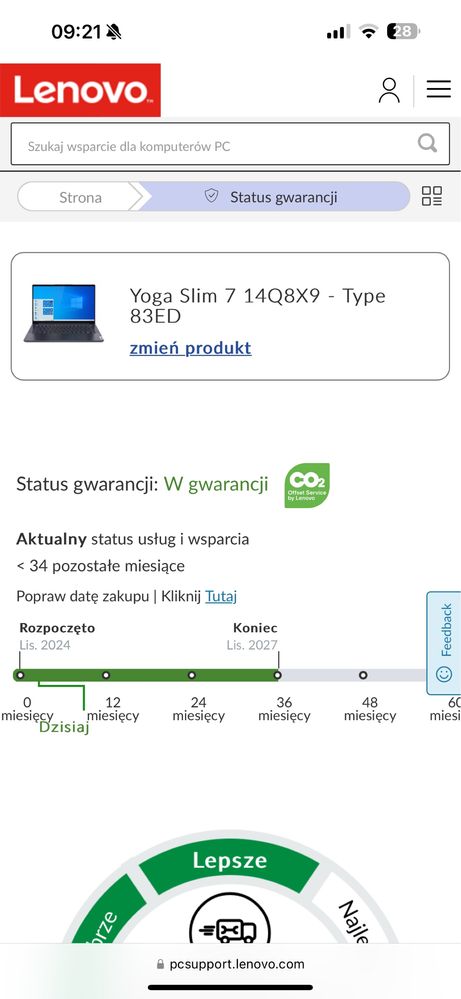 Lenovo Yoga Slim 7x OLED Snapdragon X Elite X1E 16GB/1TB WIN 11