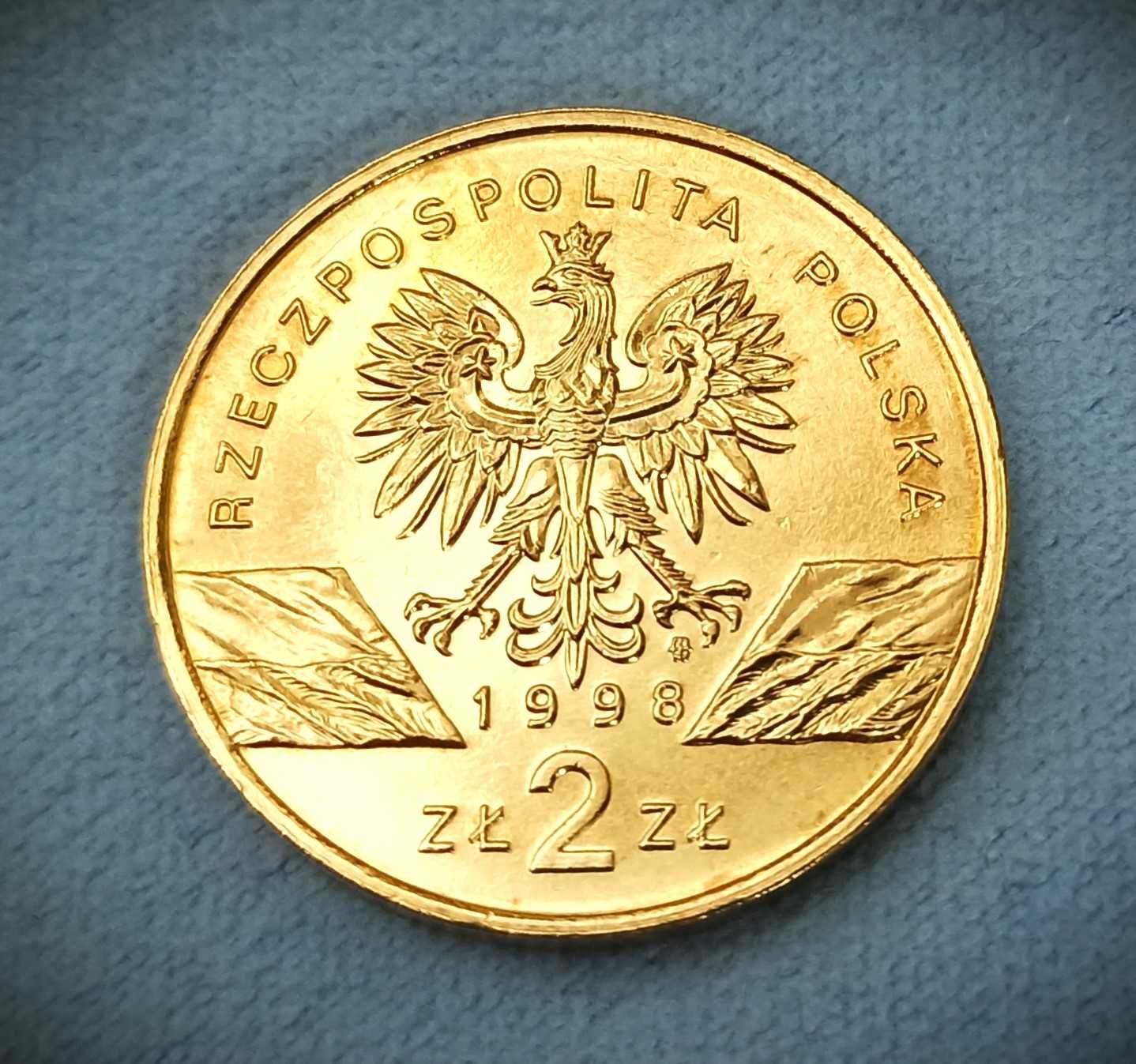 2 zł 1998 r. Ropucha Paskówka