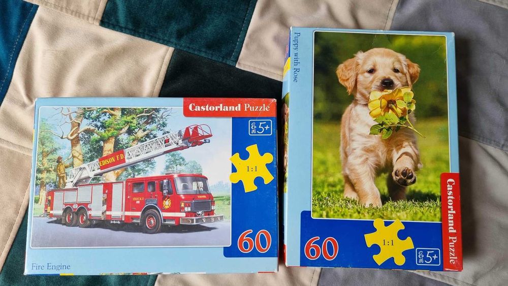 Różne puzzle, układanki