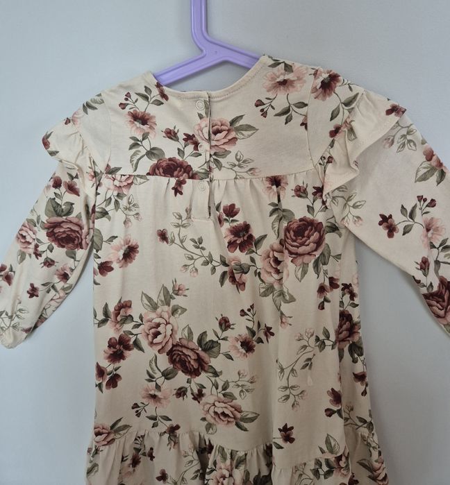 Sukienka w kwiatki dla dziewczynki Newbie 92