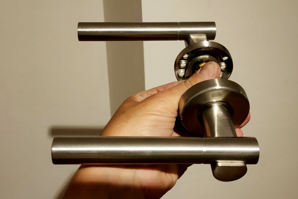 Solidne klamki nierdzewne