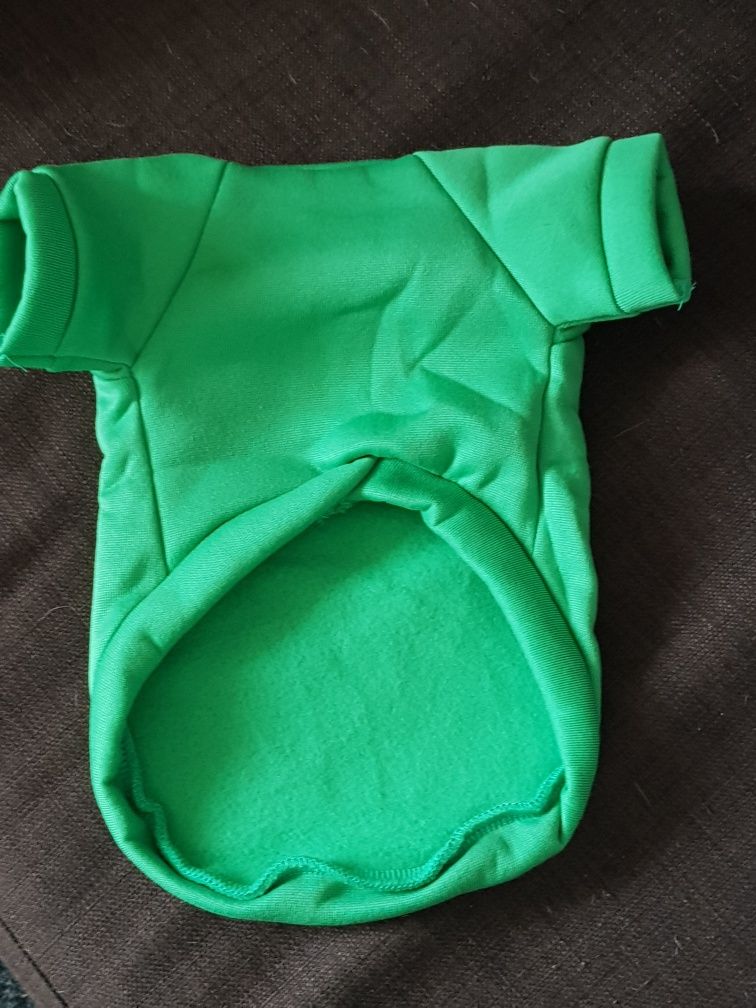 Camisola animal de estimação verde