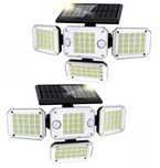 Lampy solarne zewnętrzne z czujnikiem ruchu