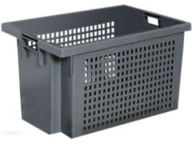 pojemniki (10 szt)  box systemowy (do piętrowania) obrotowy 60x41x40
