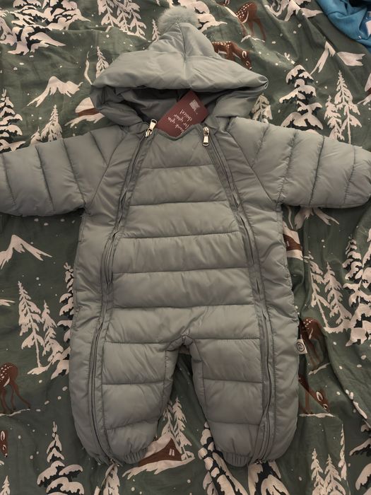 Зимовий комбінезон на малюка, 3-6-9 місяців