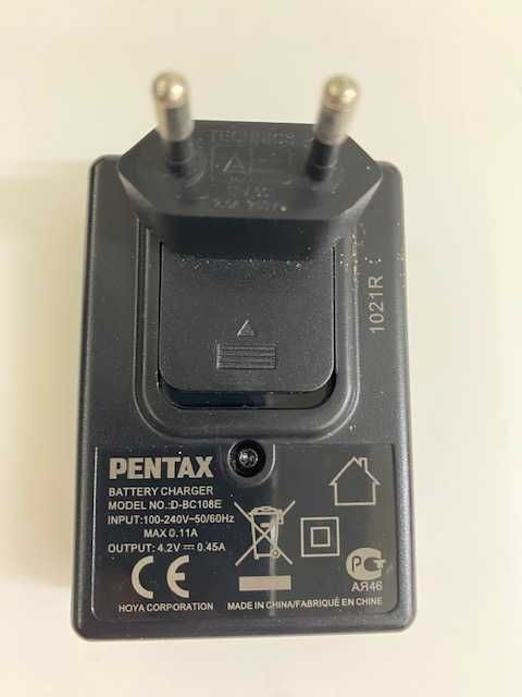 Carregador Pentax D-BC108E
