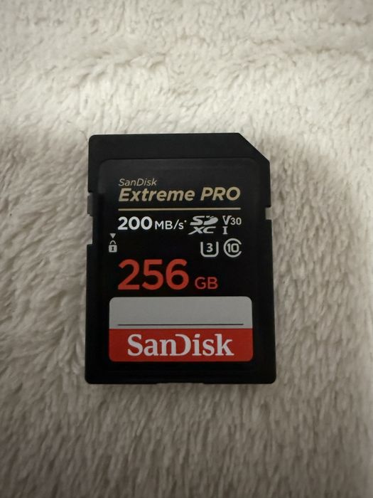 Cartão SD SanDisk Extreme Pro 256 GB