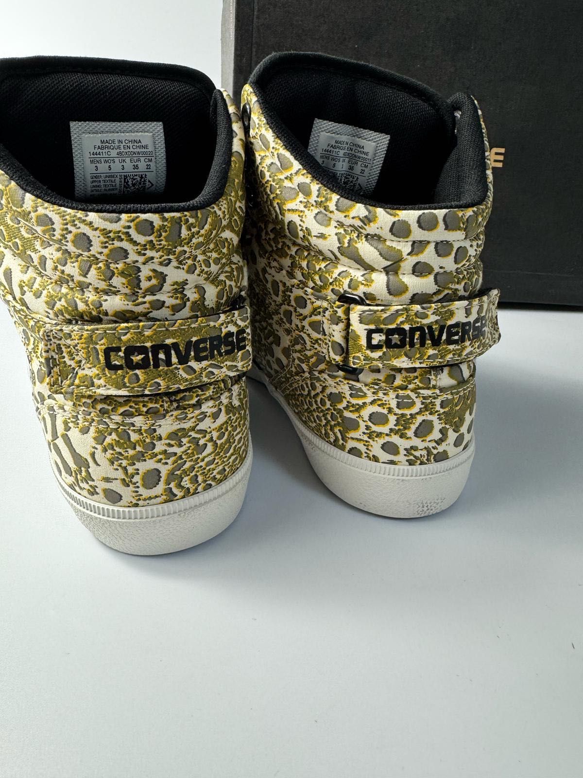 Nowe sneakersy damskie CONVERSE złote kolorowe 35