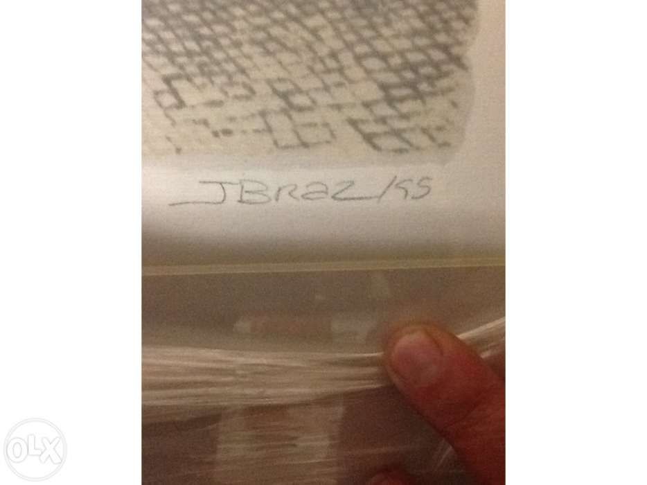 Serigrafia Casa dos Bicos João Braz assinado e numerado