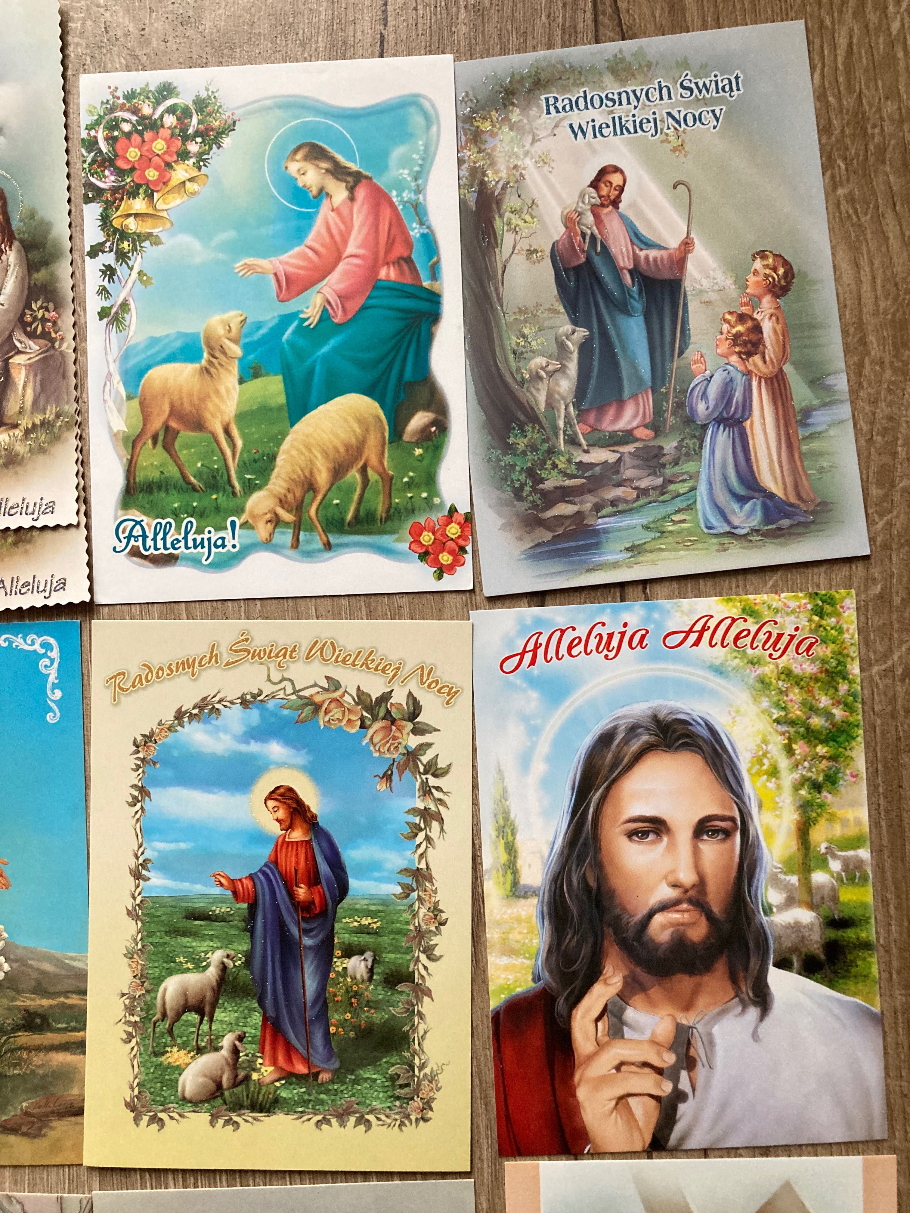 Zestaw 13 kartek Świątecznych pocztówka, Wielkanoc
