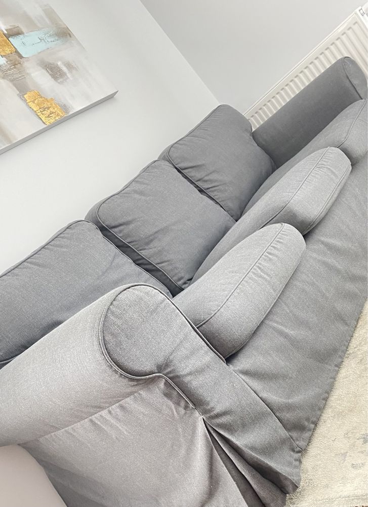 Sofa ektorp IKEA 3- osobowa dwa pokrowce