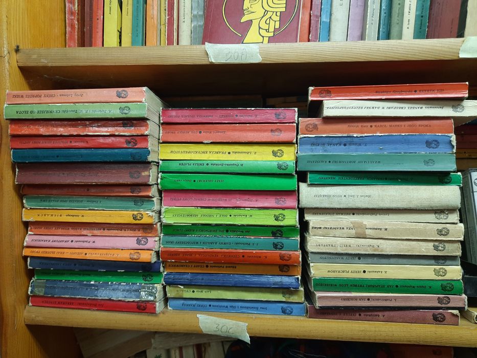 Biblioteka księgozbiór bestsellerów historii książka I wiedza