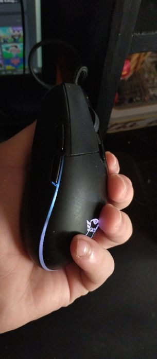 Rato gamer com led RGB