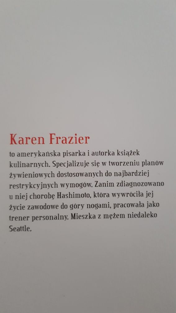 Sposób na Hashimoto Karen Frazier